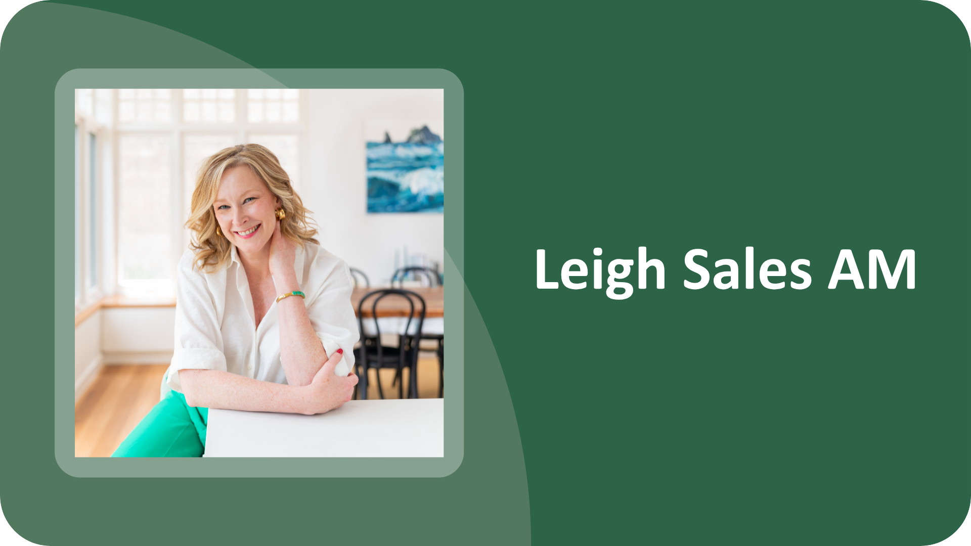 Leigh Sales AM